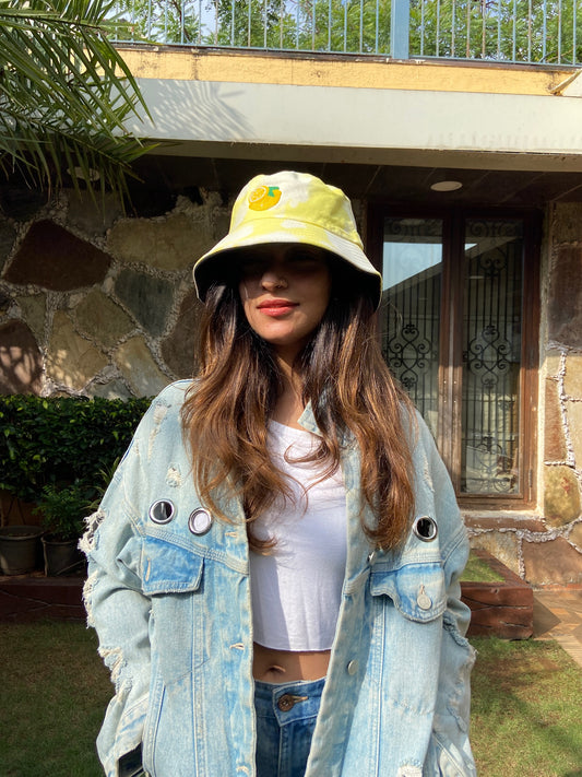 LEMON BUCKET HAT