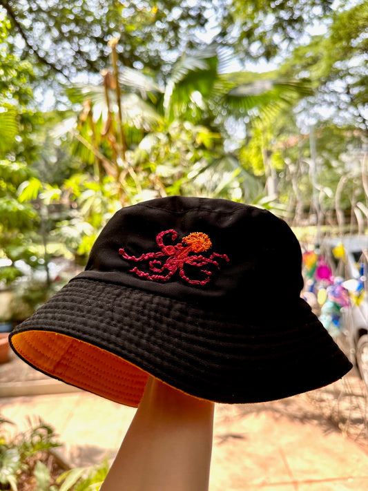 octopus bucket hat